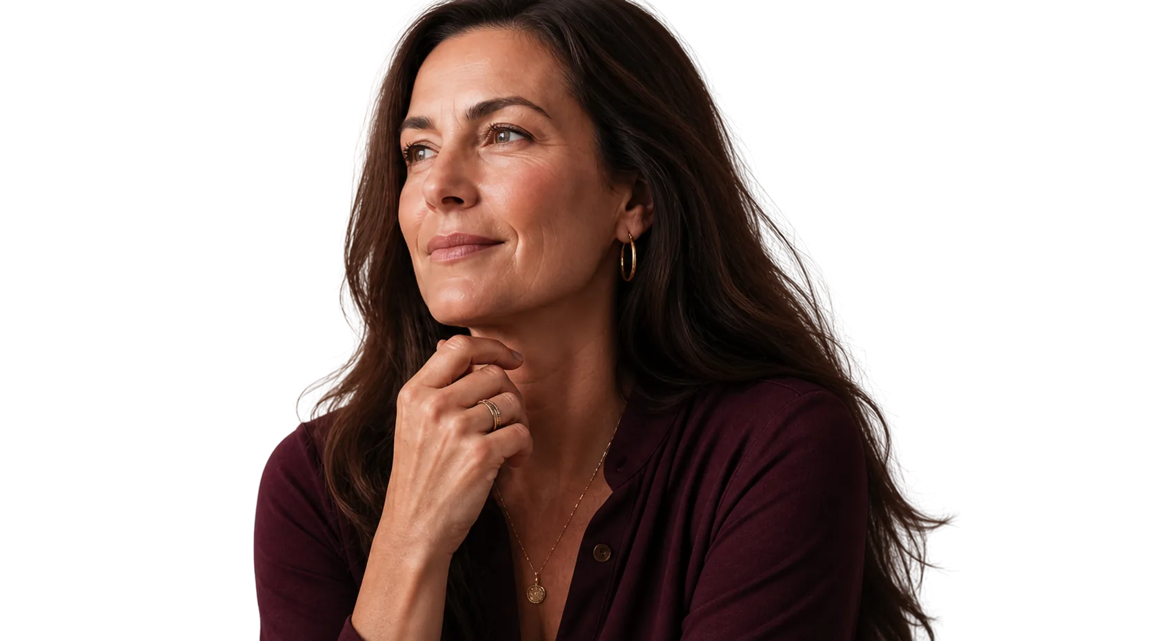 Woman feeling like herself again